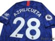 Photo4: Chelsea 2019-2020 Home Shirt #28 Azpilicueta Premier League Patch/Badge (4)