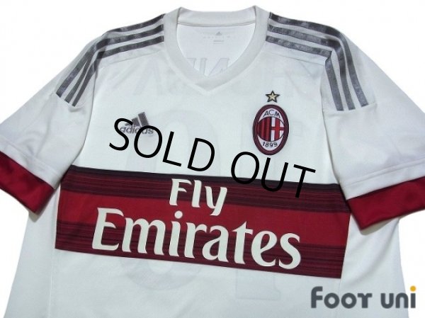 Photo3: AC Milan 2015-2016 Away Shirt #10 Keisuke Honda w/tags (3)