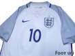 Photo3: England Euro 2016 Home Shirt #10 Rooney (3)