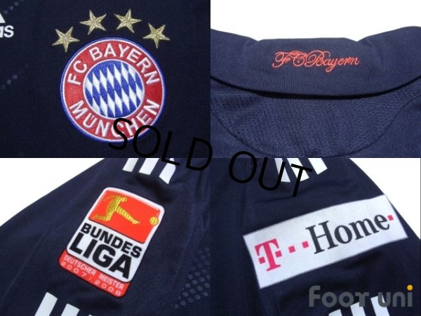 Photo7: Bayern Munchen2008-2009 Away Player Long Sleeve Autographed Shirt #9 Toni Bundesliga Patch/Badge (7)