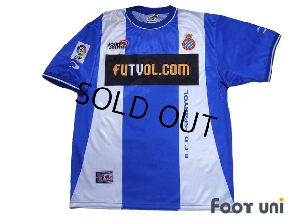 Photo1: Espanyol 2000-2001 Home Shirt w/tags (1)