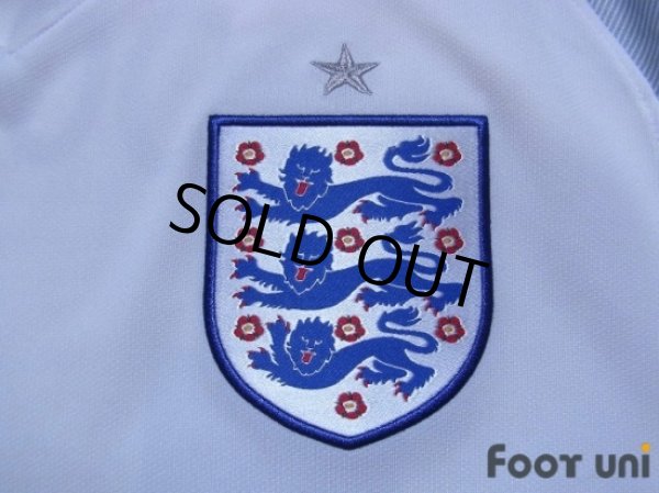 Photo6: England Euro 2016 Home Shirt #10 Rooney (6)