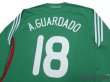 Photo4: Mexico 2008-2009 Home Three quarter sleeve Shirt #18 Andres Guardado (4)