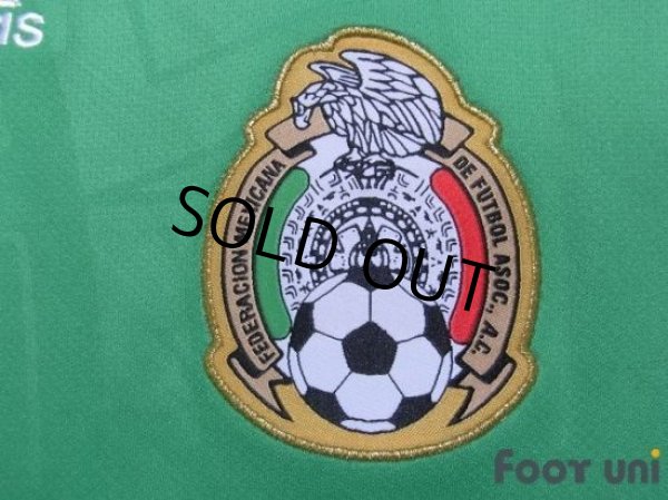 Photo6: Mexico 2008-2009 Home Three quarter sleeve Shirt #18 Andres Guardado (6)