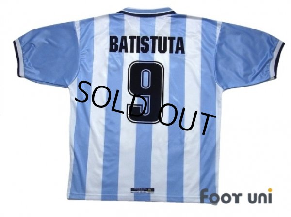 Photo2: Argentina 1999 Home shirt #9 Batistuta (2)