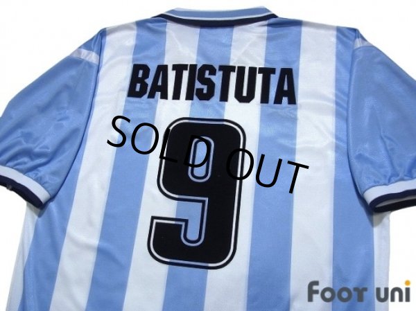 Photo4: Argentina 1999 Home shirt #9 Batistuta (4)