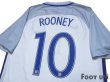 Photo4: England Euro 2016 Home Shirt #10 Rooney (4)