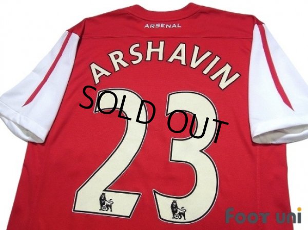Photo4: Arsenal 2011-2012 Home Shirt #23 Andrei Arshavin (4)