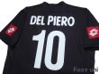Photo4: Juventus 2001-2002 Away Shirt #10 Del Piero For CL (4)