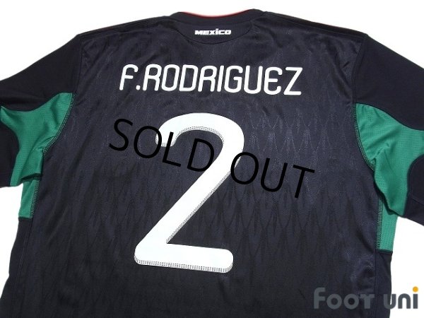 Photo4: Mexico 2010 Away Shirt #2 Francisco Rodriguez (4)