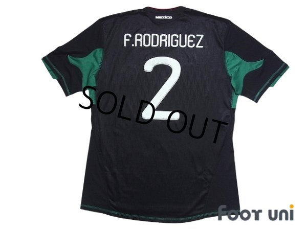 Photo2: Mexico 2010 Away Shirt #2 Francisco Rodriguez (2)