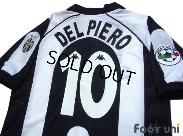 Photo4: Juventus 1997-1998 Home Shirt #10 Del Piero Lega Calcio Patch/Badge (4)