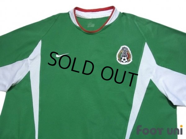 Photo3: Mexico 2003 Home Shirt (3)
