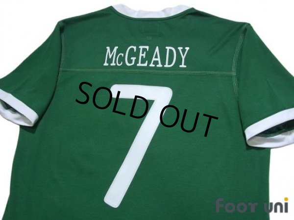 Photo4: Ireland 2010 Home Shirt #7 McGeady (4)