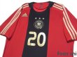 Photo3: Germany 2008 Away Shirt #20 Podolski (3)