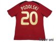 Photo2: Germany 2008 Away Shirt #20 Podolski (2)