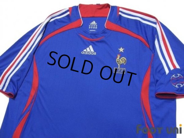 Photo3: France 2006 Home Shirt and Shorts Set (3)