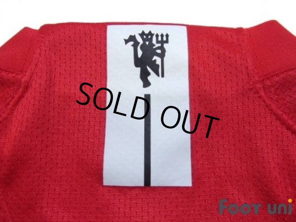 Photo6: Manchester United 2007-2009 Home Long Sleeve Shirt #8 Anderson (6)