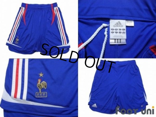 Photo8: France 2006 Home Shirt and Shorts Set (8)