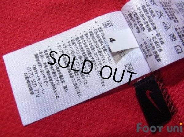 Photo8: Manchester United 2007-2009 Home Long Sleeve Shirt #8 Anderson (8)