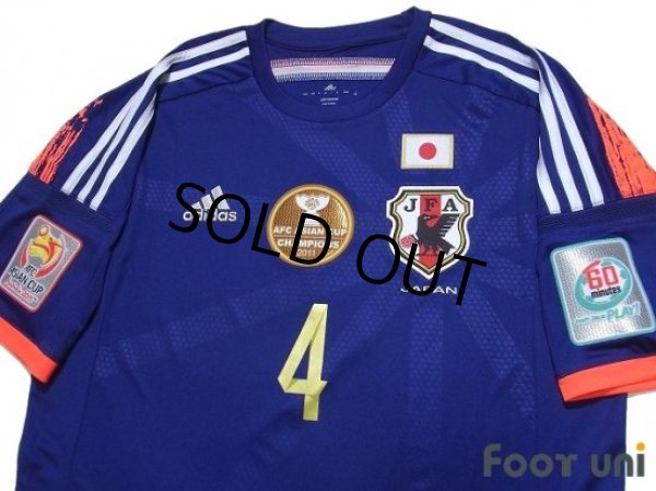 Photo3: Japan 2015 Home Shirt #4 Keisuke Honda AFC ASIAN CUP Australia 2015 Patch/Badge w/tags (3)