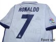 Photo4: Real Madrid 2016-2017 Home Shirt #7 Ronaldo La Liga Patch/Badge (4)