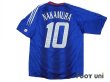 Photo2: Japan 2004 Home Authentic Shirt #10 Shunsuke Nakamura (2)