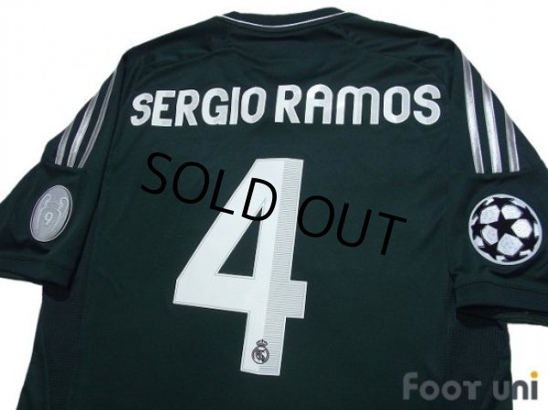 Photo4: Real Madrid 2012-2013 3rd Shirt #4 Sergio Ramos Champions League Patch/Badge (4)