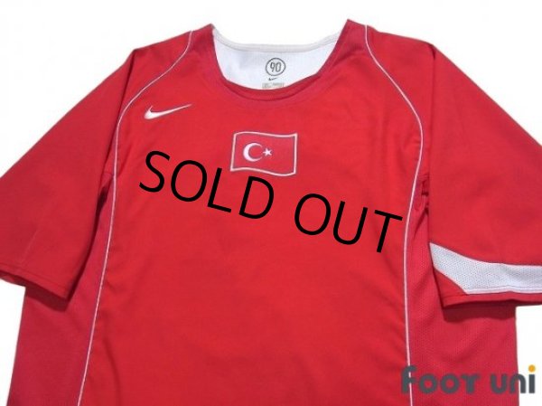 Photo3: Turkey 2004 Home Shirt (3)