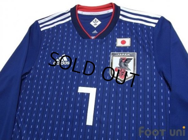 Photo3: Japan 2018 Home Long Sleeve Authentic Shirt #7 (3)