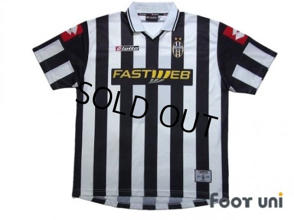 Photo1: Juventus 2001-2002 Home Shirt (1)