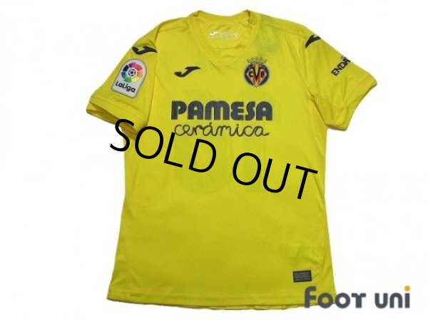 Photo1: Villarreal 2020-2021 Home Shirt #16 Takefusa Kubo La Liga Patch/Badge w/tags (1)