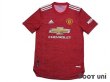 Photo1: Manchester United 2020-2021 Home Authentic Shirt w/tags (1)