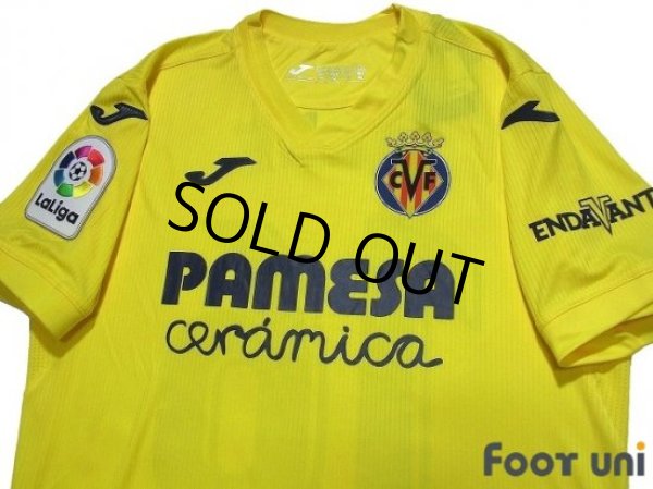 Photo3: Villarreal 2020-2021 Home Shirt #16 Takefusa Kubo La Liga Patch/Badge w/tags (3)