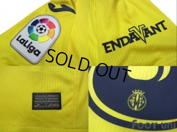Photo7: Villarreal 2020-2021 Home Shirt #16 Takefusa Kubo La Liga Patch/Badge w/tags (7)
