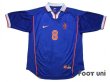 Photo1: Netherlands 1998 Away Shirt #8 Bergkamp (1)