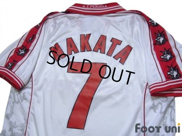 Photo4: Perugia 1999-2000 Away Shirt #7 Hidetoshi Nakata (4)