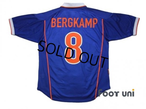 Photo2: Netherlands 1998 Away Shirt #8 Bergkamp (2)