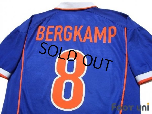 Photo4: Netherlands 1998 Away Shirt #8 Bergkamp (4)