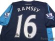 Photo4: Arsenal 2011-2012 Away Shirt #16 Ramsey BARCLAYS PREMIER LEAGUE Patch/Badge (4)