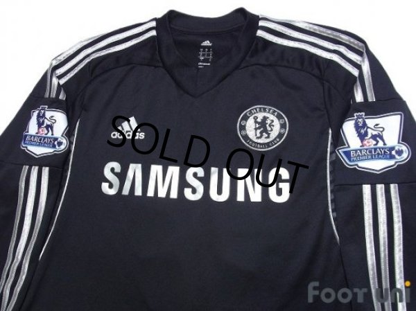 Photo3: Chelsea 2013-2014 3rd Authentic Long Sleeve Shirt #17 Hazard BARCLAYS PREMIER LEAGUE Patch/Badge (3)