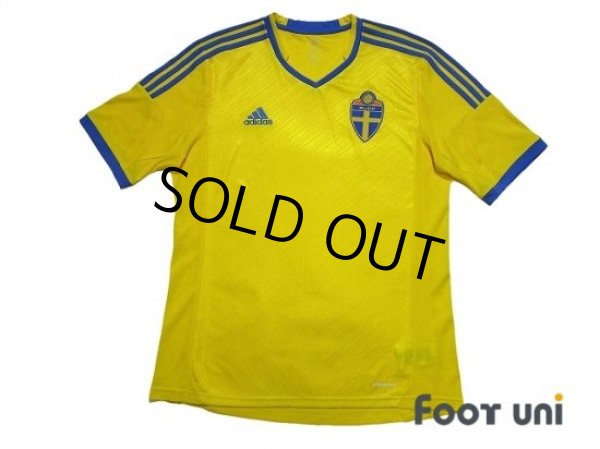 Photo1: Sweden 2013 Home Shirt (1)