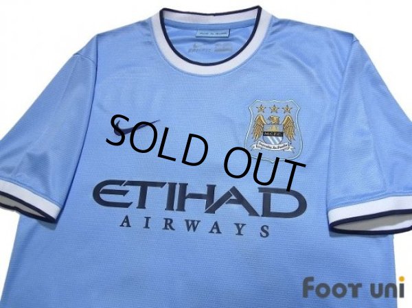 Photo3: Manchester City 2013-2014 Home Shirt #21 David Silva (3)