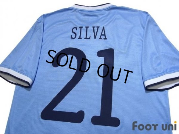 Photo4: Manchester City 2013-2014 Home Shirt #21 David Silva (4)