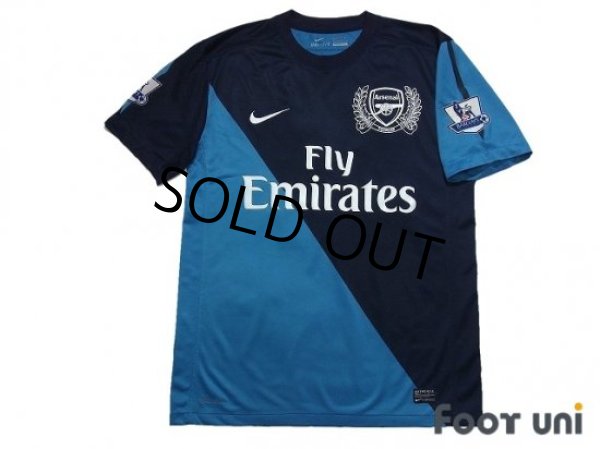 Photo1: Arsenal 2011-2012 Away Shirt #16 Ramsey BARCLAYS PREMIER LEAGUE Patch/Badge (1)