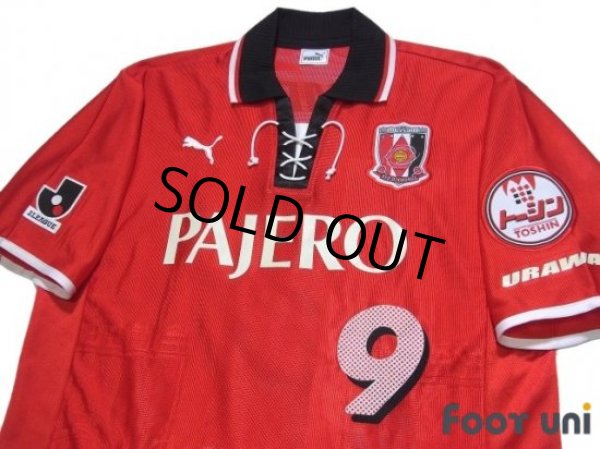 Photo3: Urawa Reds 2001-2002 Home Shirt #9 Masahiro Fukuoka Retirement Commemorative Model (3)