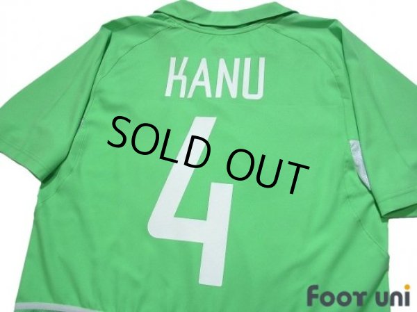 Photo4: Nigeria 2002 Home Shirt #4 Nwankwo Kanu (4)