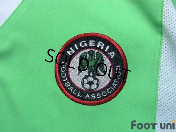 Photo6: Nigeria 2002 Home Shirt #4 Nwankwo Kanu (6)