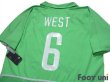 Photo4: Nigeria 2002 Home Shirt #6 Taribo West w/tags (4)