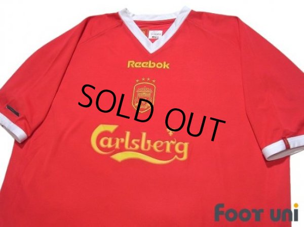 Photo3: Liverpool 2002-2004 Home Shirt (3)